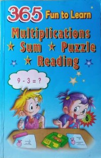 Image of 365 Fun to Learn : Multiplications Sum Puzzle Reading