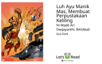 Image of Luh Ayu Manik Mas, Membuat Perpustakaan Keliling