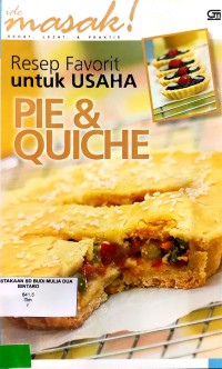 Image of Resep Favorit untuk usaha Pie & Quiche