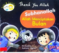 Image of Subhanallah Allah Menciptakan Bulan
